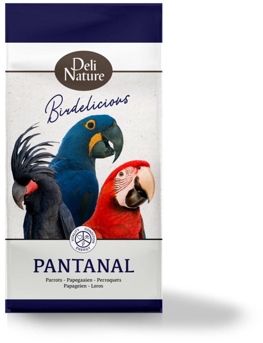 Deli nature pappagalli pantanal birdelicous - 750 gr
