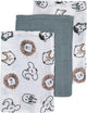 Meyco toallitas para animales bebés - paquete de 3 - hidrófilas - multicolor - 20x17cm