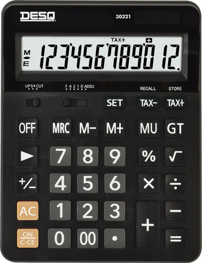 Desq ® - desk calculator | 12 digits | xlarge | VAT | mu | gt | business classy