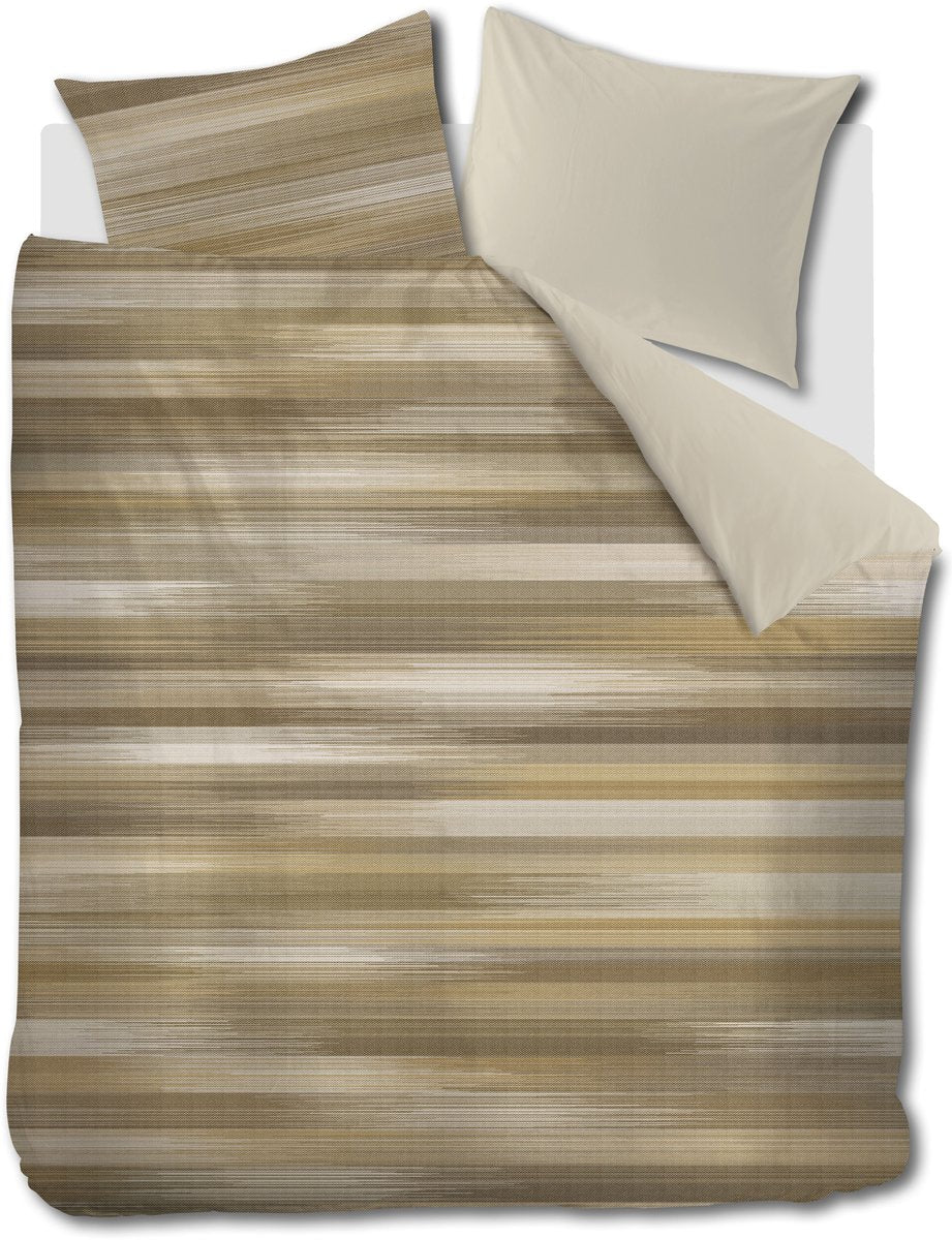 Copripiumino Beddinghouse elie - letti gemelli - 240 x 200 220 cm - naturale