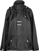 Chubasquero Ralka impermeable reflejo - senior - negro - xl