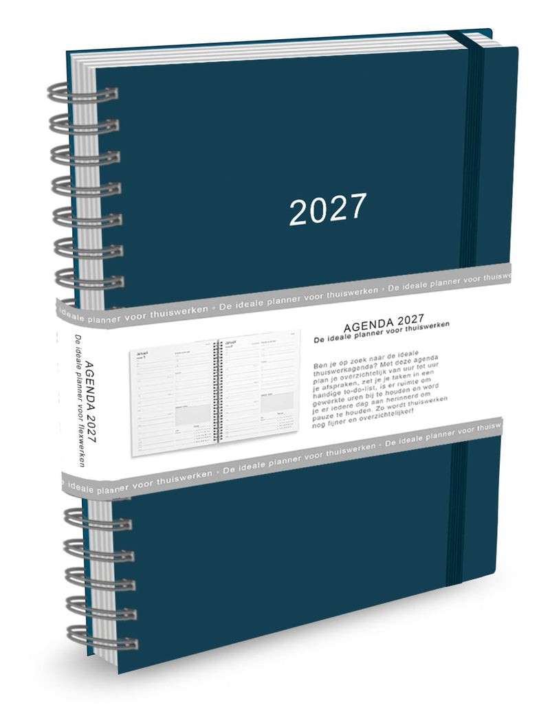 Agenda lavoro Comello flex work-home work 2027 grande (a4) blu