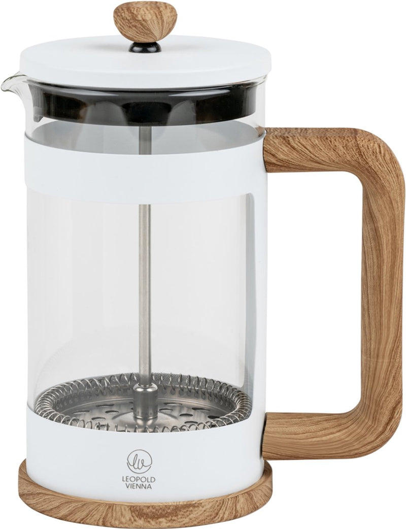 Leopold vienna - cafetera franca - 600ml - blanco
