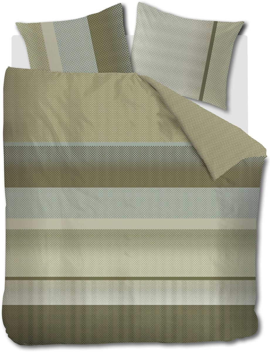 Copripiumino Beddinghouse Marthe - matrimoniale - 200 x 200 220 cm - verde