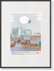Walther new lifestyle - cornice in plastica - dimensione foto 42x59,4 cm (DIN A2) - vetro artistico - nero