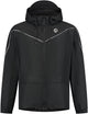 Rogelli commuter essential regenpak unisex - waterdicht - zwart - 3xl