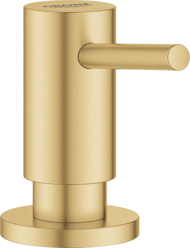 Dispenser di sapone Grohe Cosmopolitan - spazzolato cool Sunrise (oro opaco) - 500 ml - 40535gn0