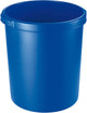 Papelera Han - clásica - 30 litros - azul - plástico de alta calidad - ha-1834-14