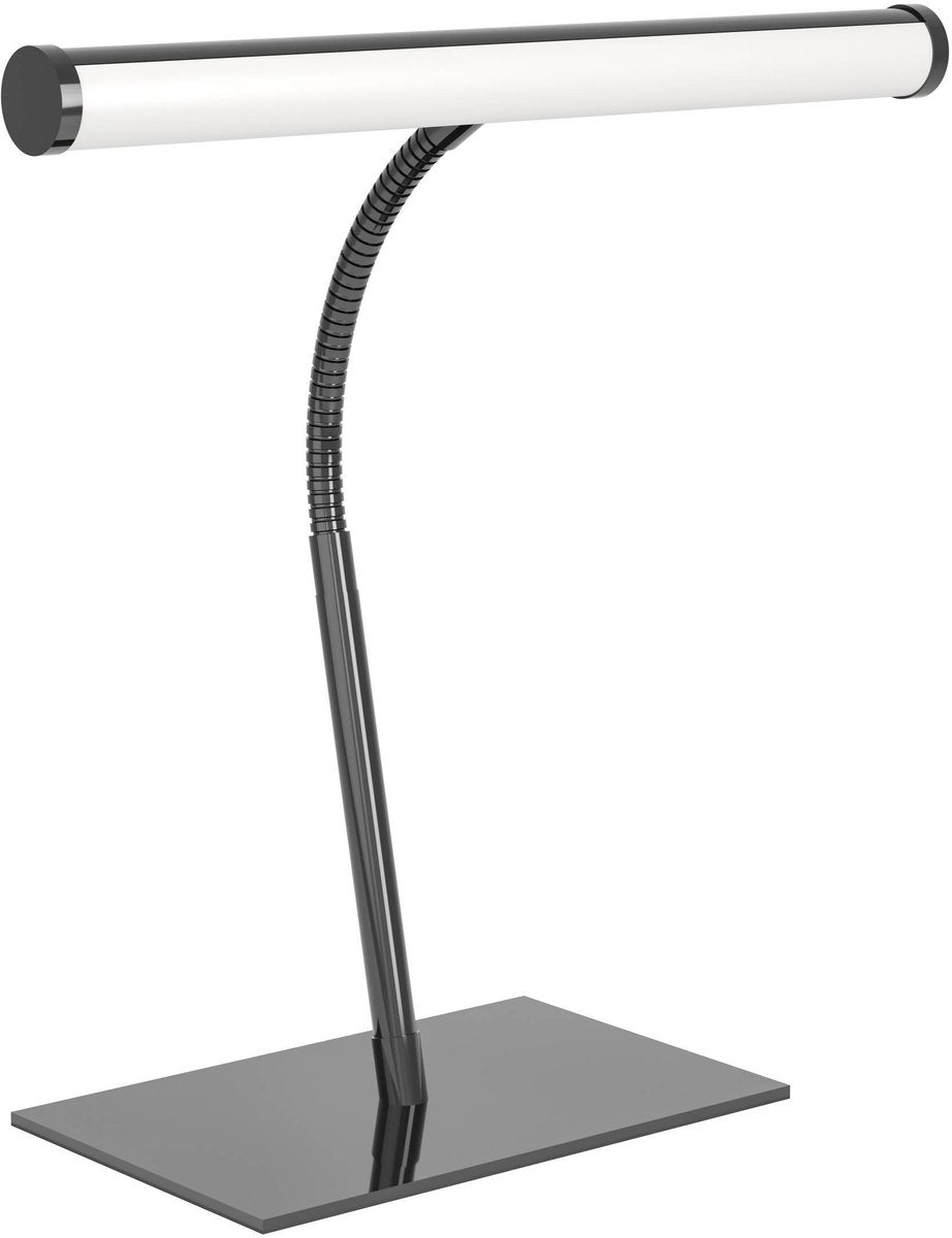 Lampada da tavolo Eglo riccione - lampada da scrivania - 39,5 cm - nichel nero - luce bianca regolabile (calda, neutra e luce diurna) - dimmerabile