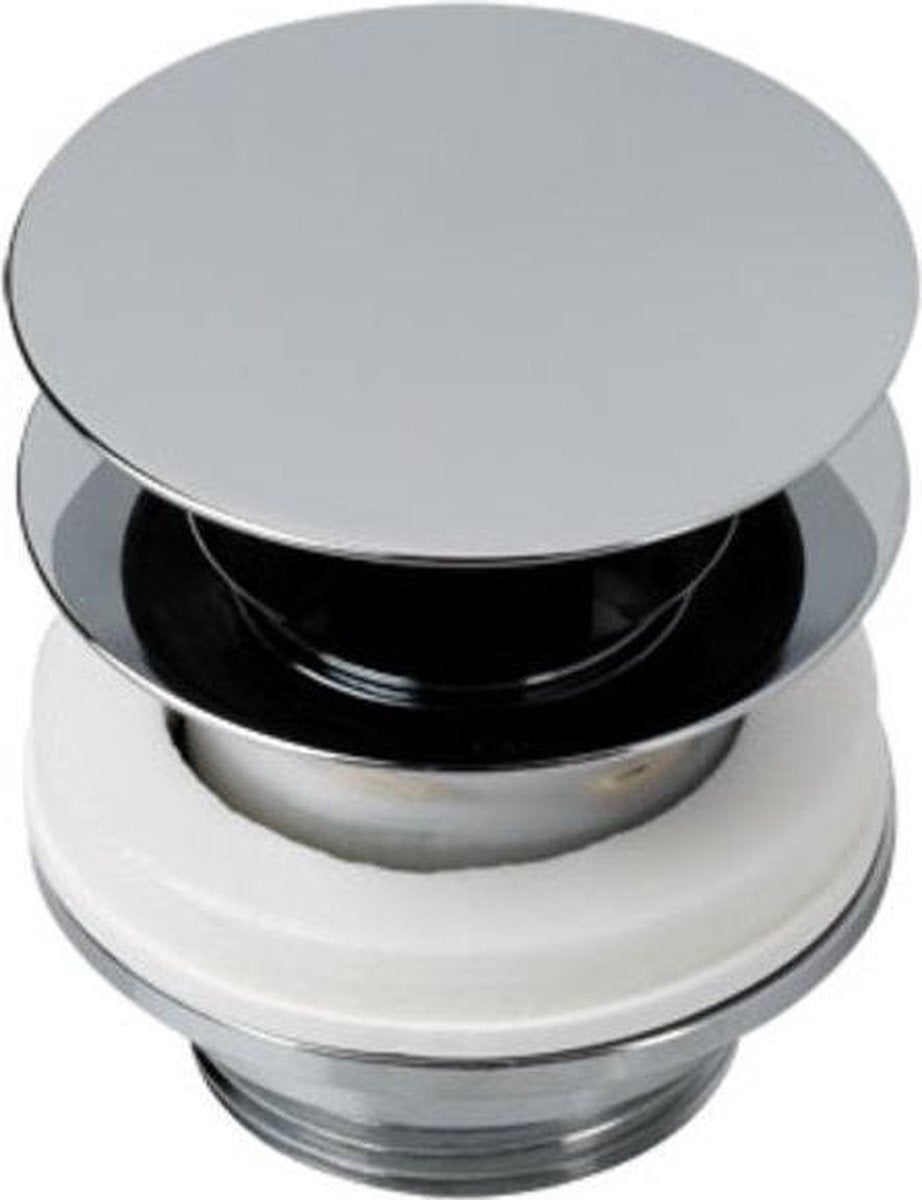 Plieger afvoerplug voor wastafel 5 4 chroom