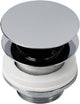 Plieger afvoerplug voor wastafel 5 4 chroom