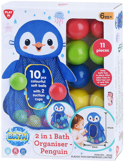 Gioca a Bath Tars Storer Penguin con palline, 11dlg.
