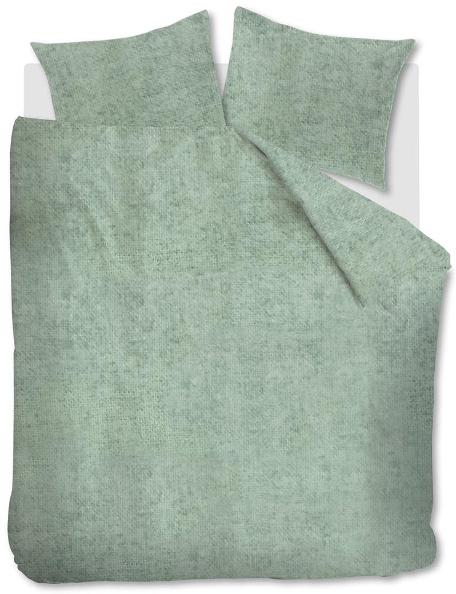 Funda nórdica Beddinghouse frost - liso - doble - 200x200 220 cm - gris verde