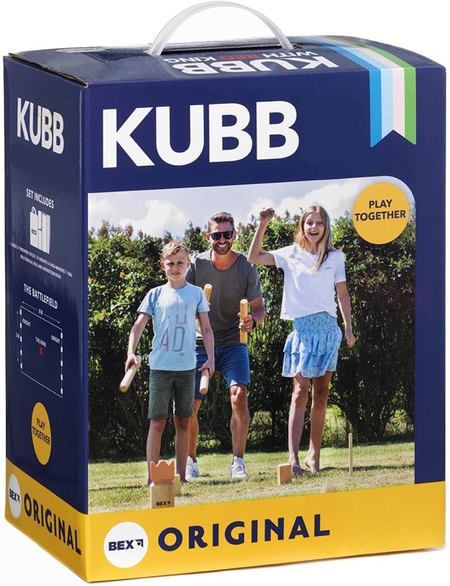 Kubb original de goma