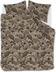 Beddinghouse presca dekbedovertrek - tweepersoons - 200 x 200 220 cm - zand