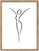 Walther silhouette - houten lijst - fotoformaat 30x40 cm - natuur