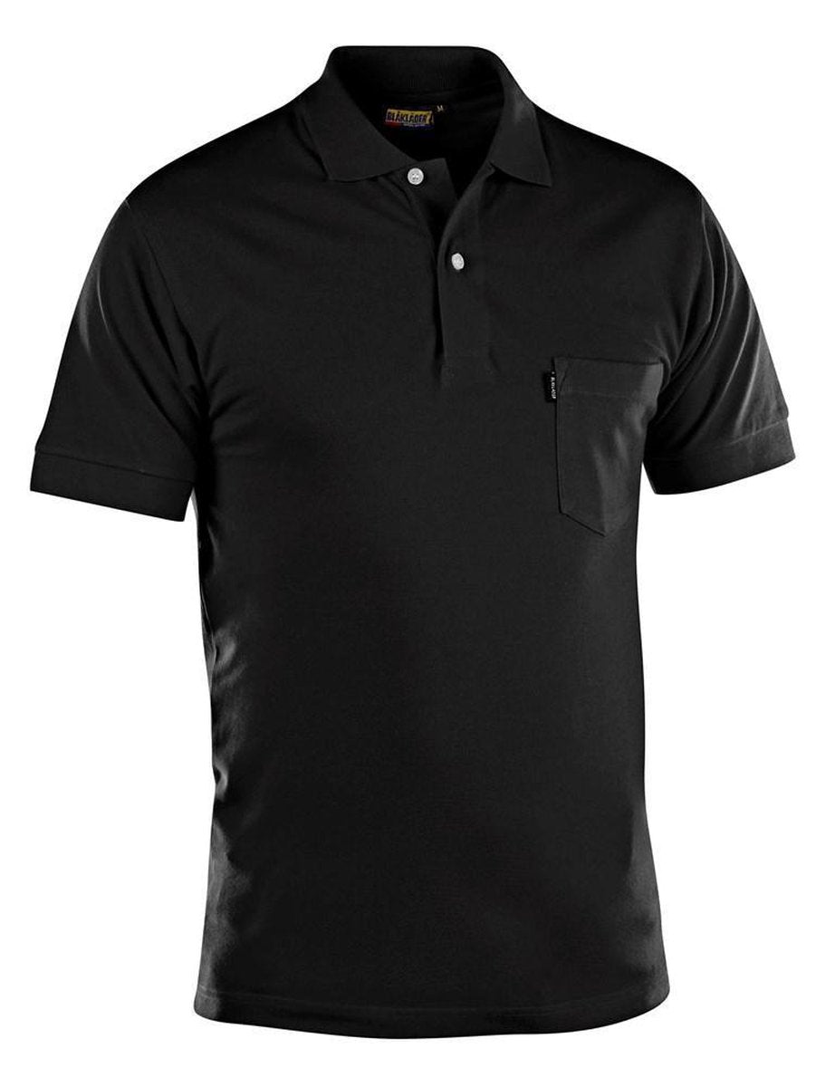Blåkläder blaklader piqué polo 3305-1035 - zwart - l