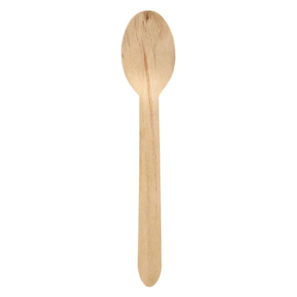 Cucchiaio legno 16 cm (250 pezzi)