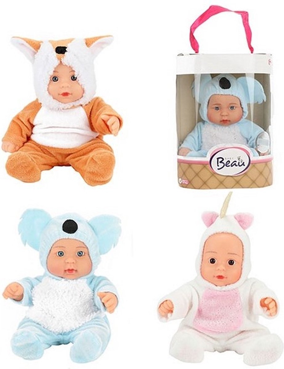 Beau Baby Baby Pop en Dierenpak Vosje