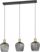 Lampada a sospensione Eglo Empoli - e27 - 90 cm - oro nero