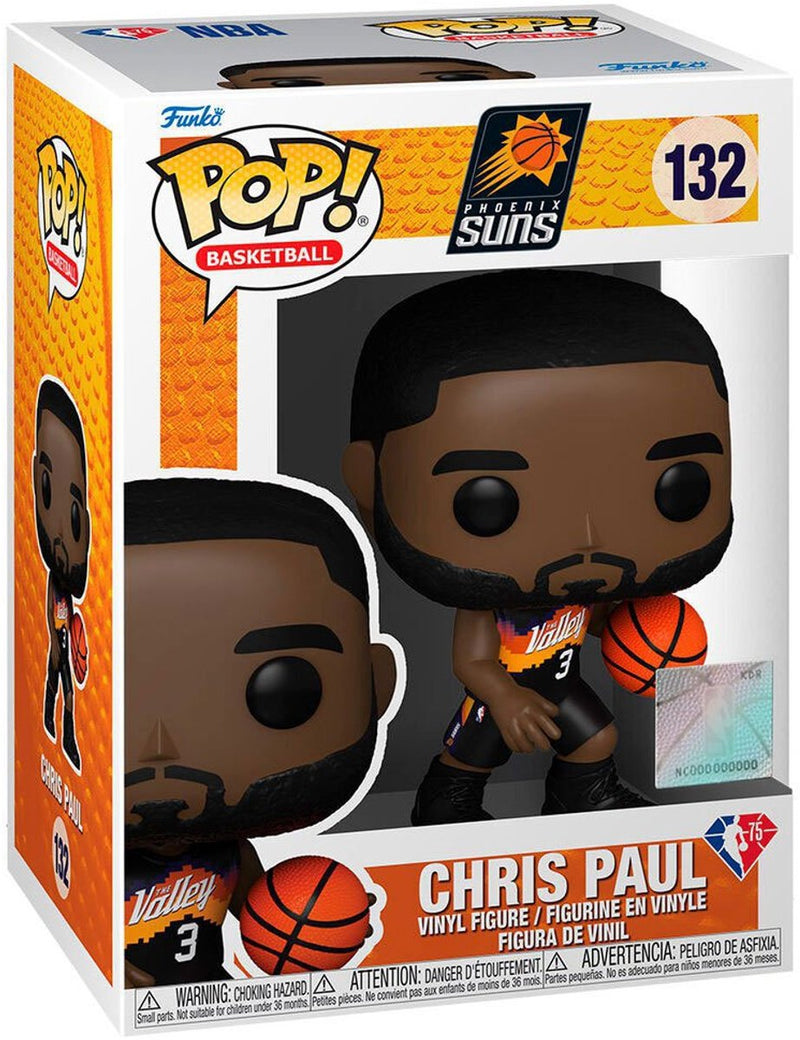 Funko pop baloncesto nba phoenix suns figura chris paul edición ciudad 2021 #132