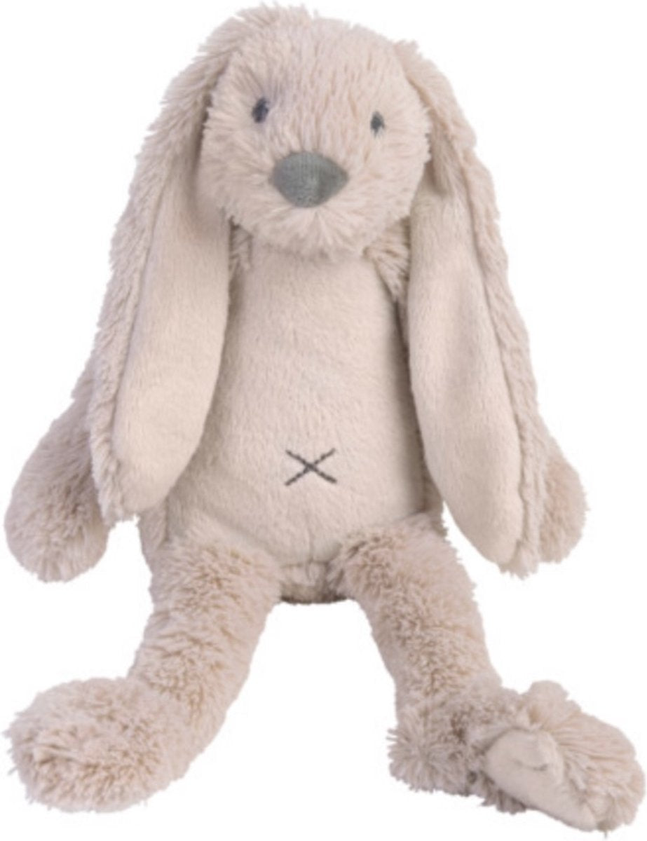 Happy horse konijn richie knuffel 28cm - oudroze - baby knuffel