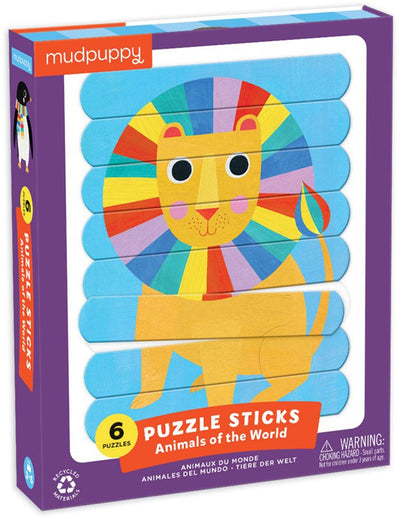 Mudpuppy puzzle - animals of the world