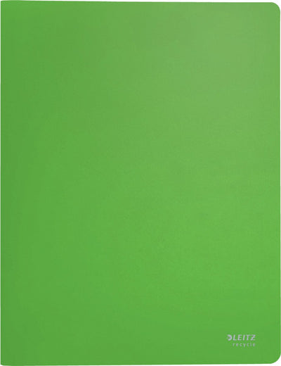 Leitz recycle show album a4 - 40 copertine - 90% plastica riciclata pre e post consumo - verde