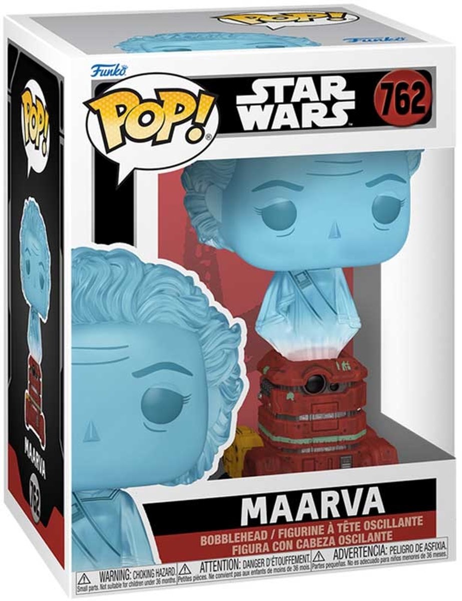 Funko star wars andor - maarva vinilo andor - maarva vinilo figura 762762 unisex pop! - multicolor - estándar