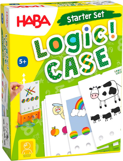 Logica del set iniziale Haba! astuccio 5+ carta junior 45 parti