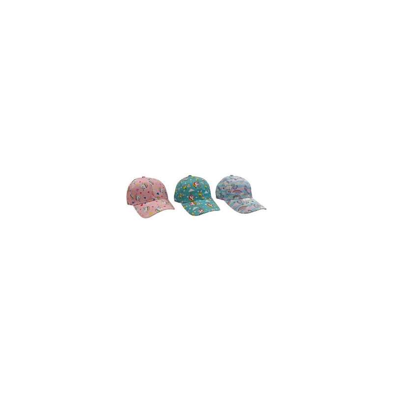Gorra de béisbol infantil unicornios 3ass.