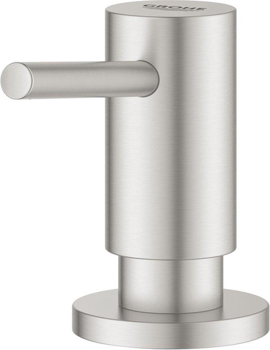 Dispenser di sapone Grohe Cosmopolitan - 500 ml - super steel (aspetto acciaio inossidabile)