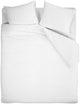 Funda nórdica Beddinghouse Snow - liso - camas individuales - 240x200 220 cm - blanco