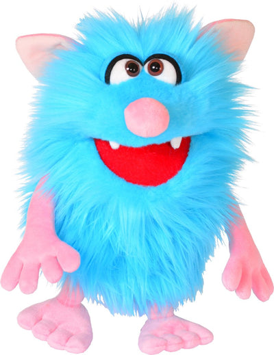 Burattini viventi, burattini con guanti, corteccia - morbido pupazzo con guanti in peluche da 35 cm con braccia mobili - peluche per giochi di ruolo, storie e giochi fantasiosi - per bambini dai 3 anni