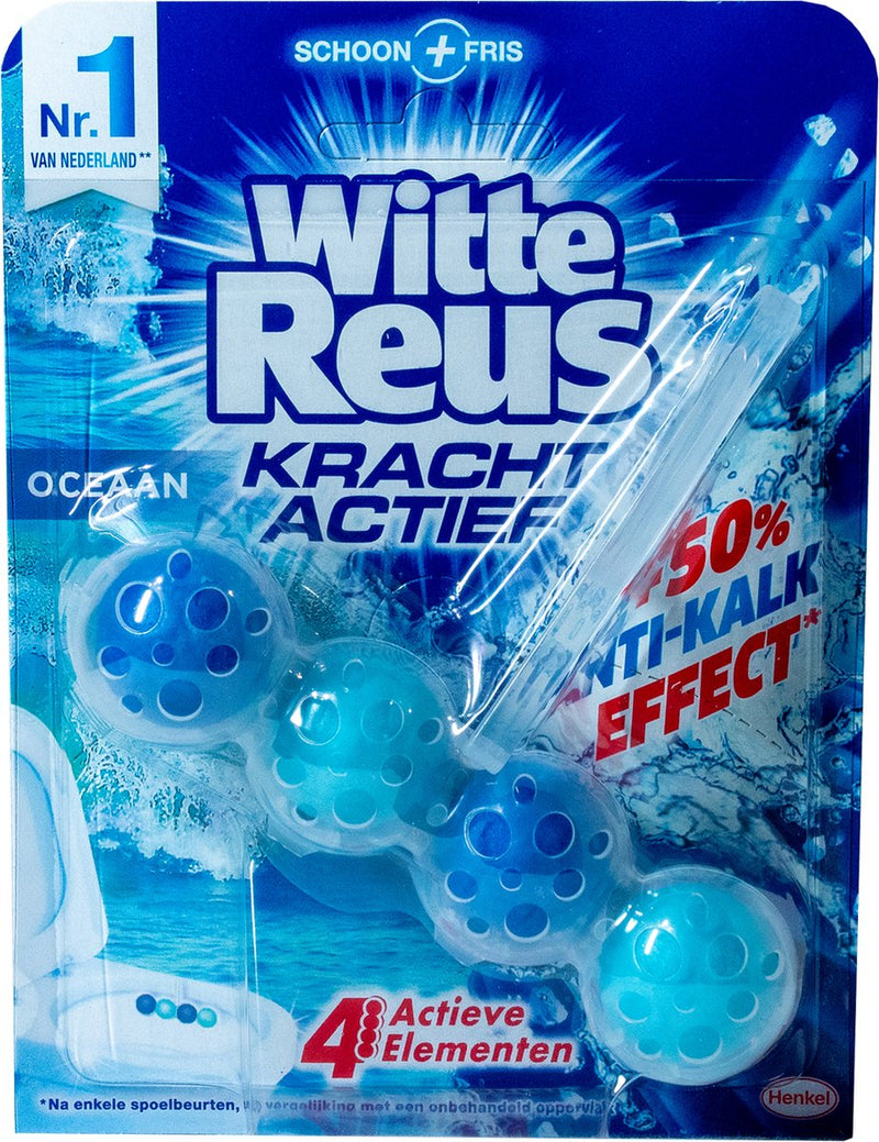 Bloque de inodoro power-active boost océano blanco gigante