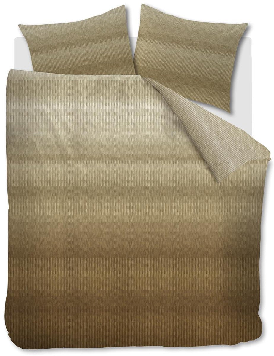 Beddinghouse lexi dekbedovertrek - tweepersoons - 200x200 220 - goud