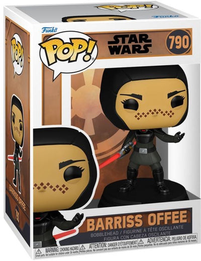 Funko star wars barriss offee figura vinilo 790 unisex pop! - neutro - estándar