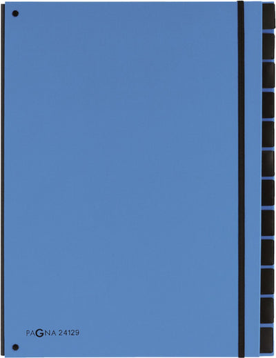 Pagna sorting folder trend 12tab a4 light blue