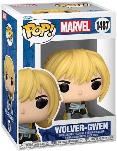 Funko wolverine wolver-gwen figura vinilo 1487 unisex pop! - neutro - estándar