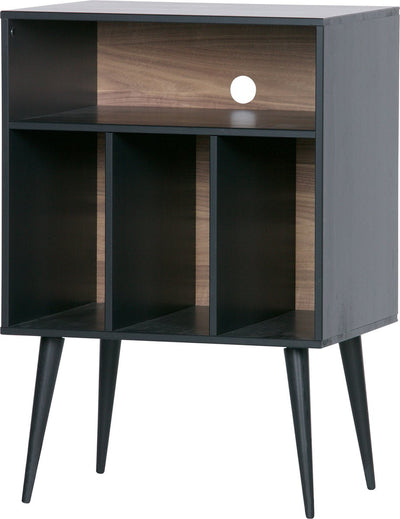Mobile James in legno - pino - noce canaletto - 83x60x44