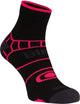 Calcetines de ciclismo Avento con hilo climático - negro rosa - 39-42