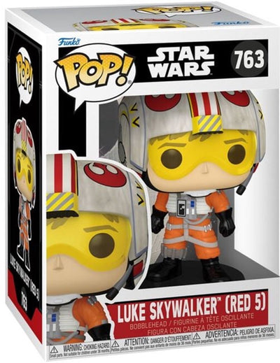 Funko Star Wars Luke Skywalker (rosso 5) figura in vinile 763 pop! unisex standard