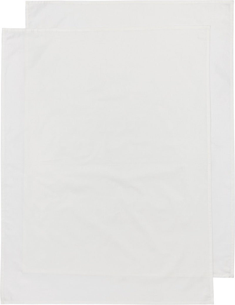 Sábana para cuna Meyco baby uni - paquete de 2 - blanquecino - 75x100cm - 0,3 tog
