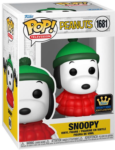 Funko Arachidi Snoopy in cappotto (edizione inseguimento possibile!) Figura in vinile unisex pop! - neutro - standard