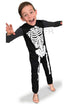 Rubies France - completo scheletro classico bianco e nero per bambini - 122 128 (7-8 anni)