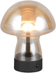 Rl live your light reality dooley - lampada da tavolo - ambra - incl. 1x SMD 1,5 W - touch a 4 step - connessione USB - ricaricabile - cordless