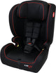 Seggiolino auto Carkids i-size Jessie - conforme allo standard i-size r-129 - per bambini da 76 a 150 cm - con connessione isofix top tether - nero rosso