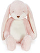 Bunnies by the bay floppy nibble konijn - knuffeldier - knuffel voor kinderen - geborduurde details - roze - 52 cm