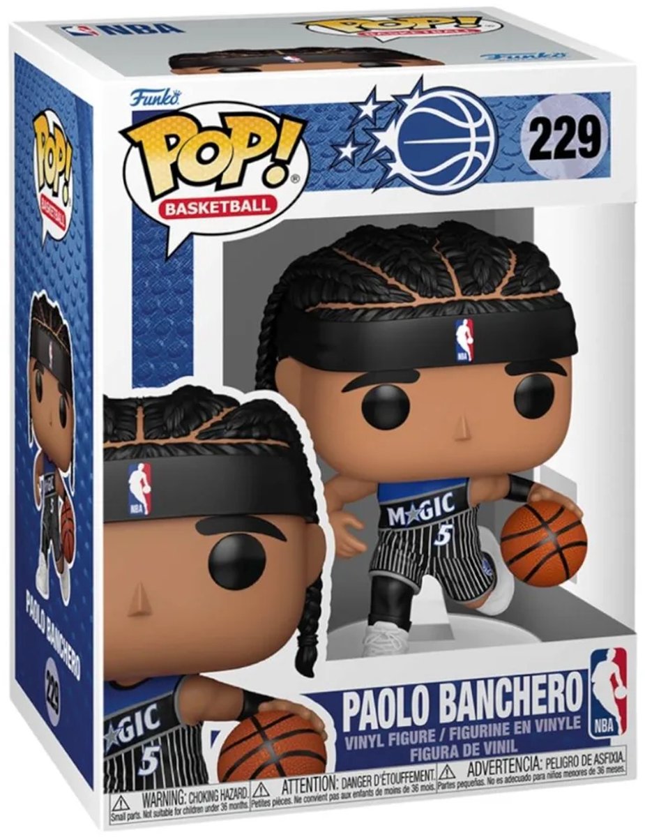 Funko pop basketball: paolo banchero - pop #229