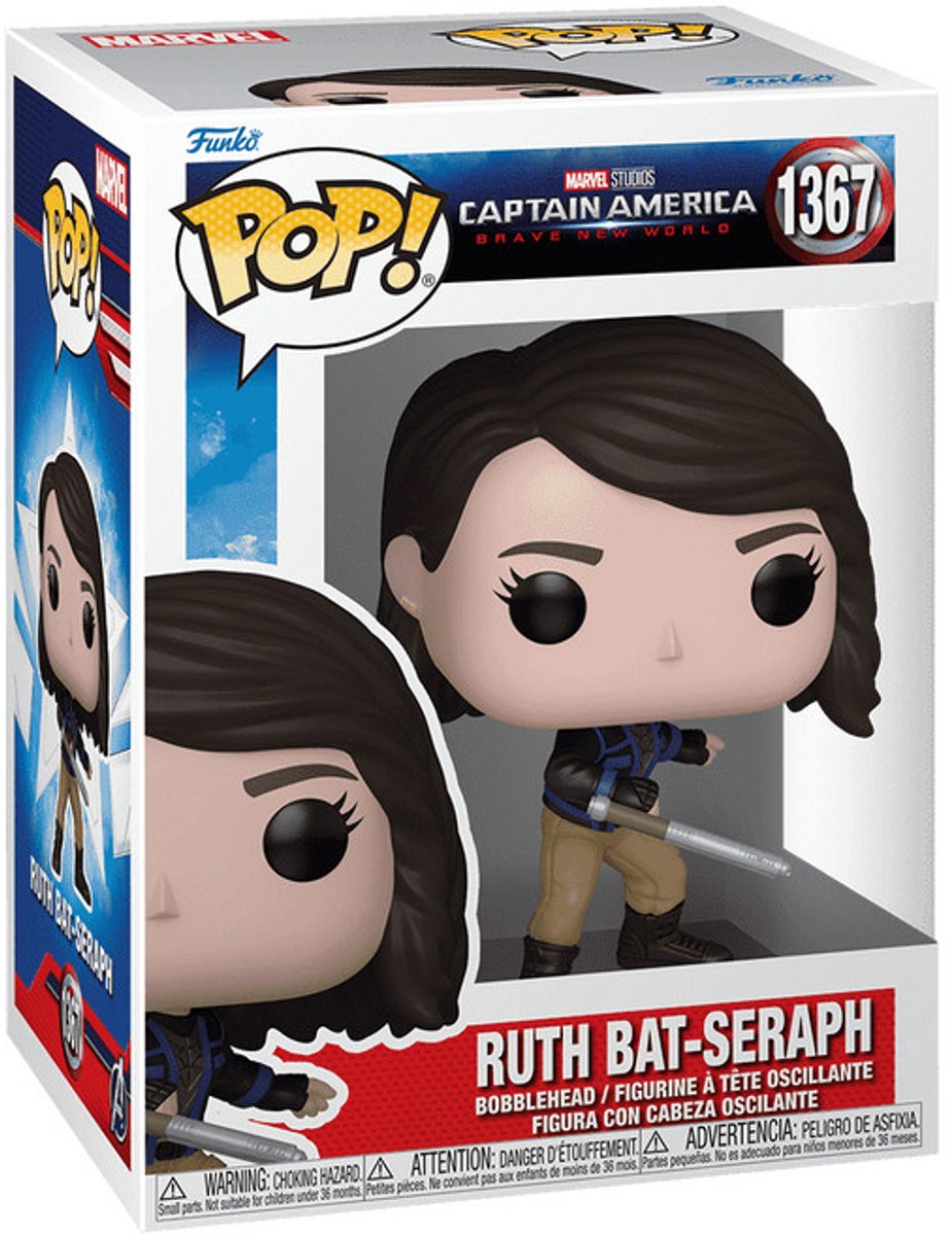 Funko captain america brave new world - ruth bat-seraph vinylfiguur 1367 unisex pop! - meerkleurig - standard